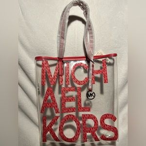 Clear Micheal Kors bag